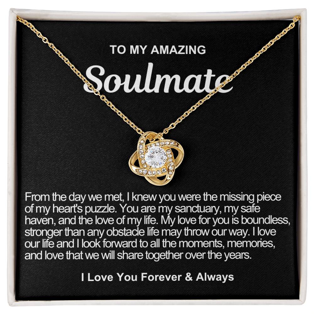 Soulmate Love Knot Necklace