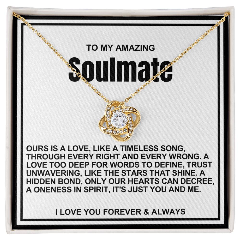 Soulmate Love Knot Necklace