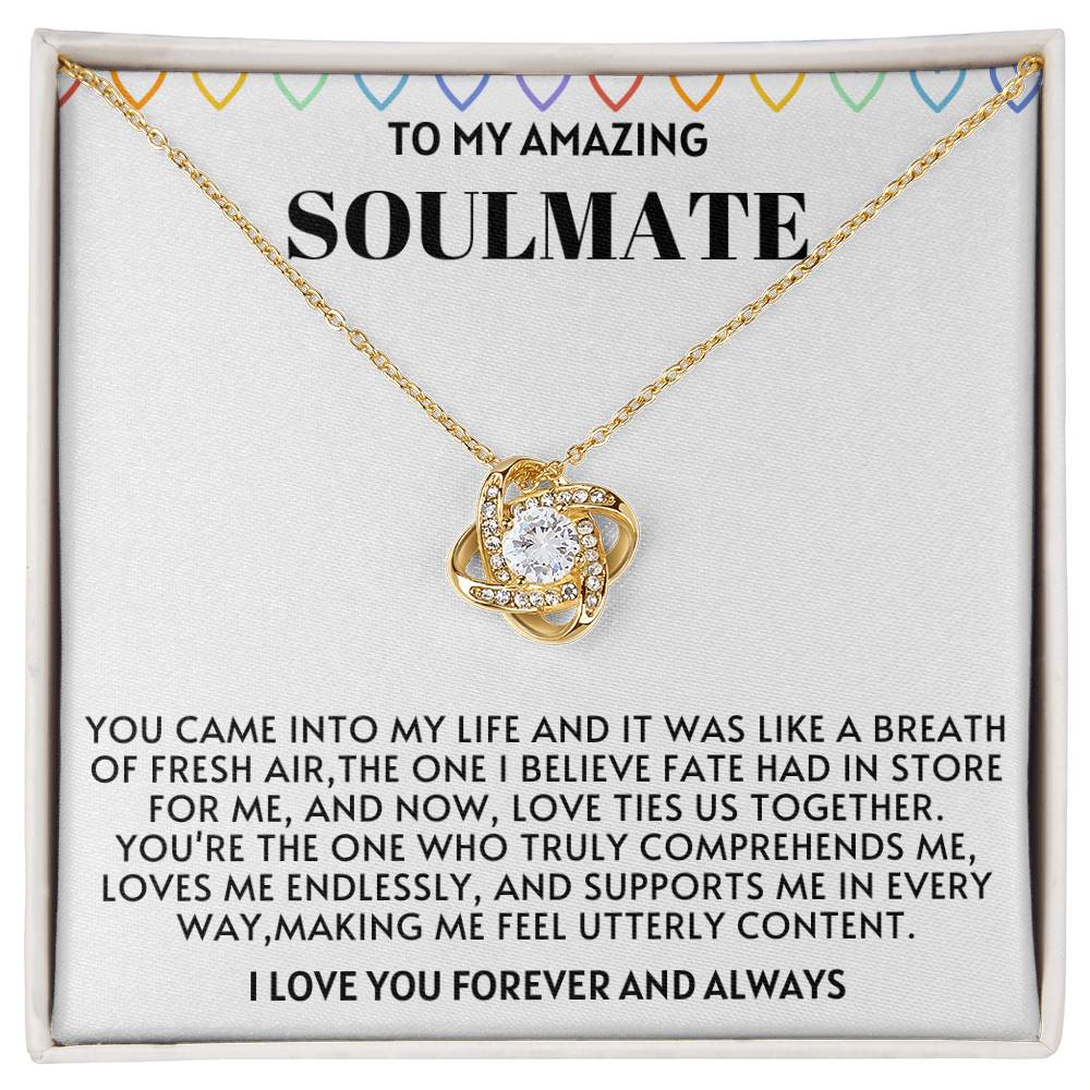 Soulmate Love Knot Necklace