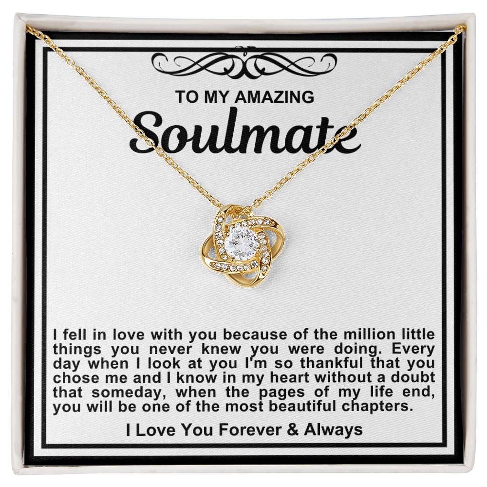 Soulmate Love Knot Necklace- The Million Little Things You Do