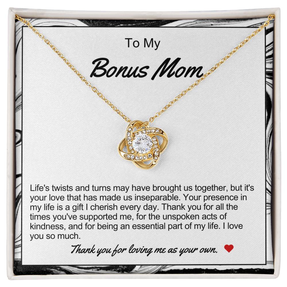 Bonus Mom Love Knot Necklace