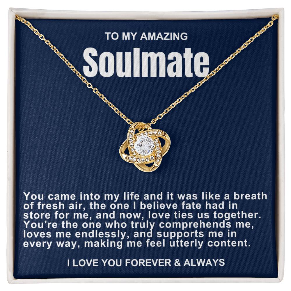 Soulmate Love Knot Necklace