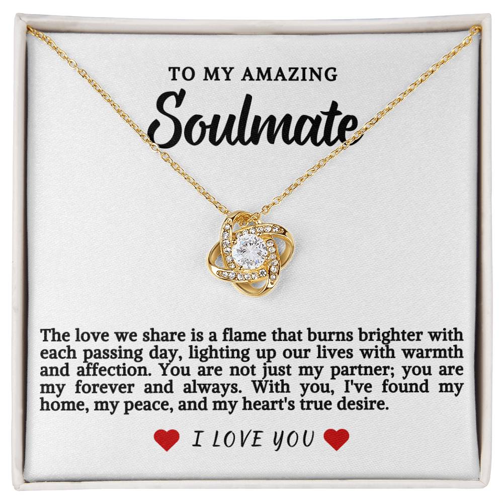 Soulmate Love Knot Necklace