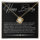 Happy Birthday Necklace