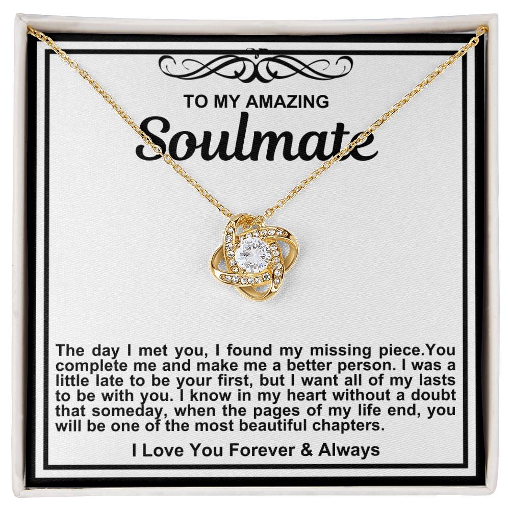 Soulmate Love Knot Necklace