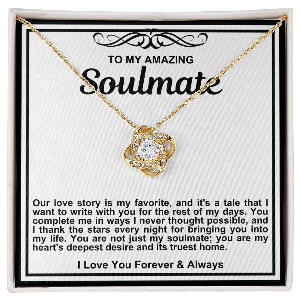 Soulmate Love Knot Necklace