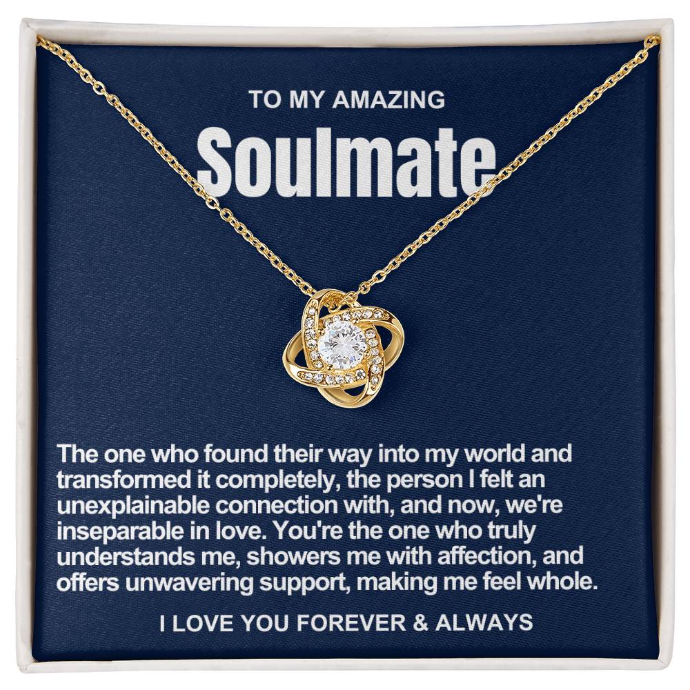 Soulmate Love Knot Necklace