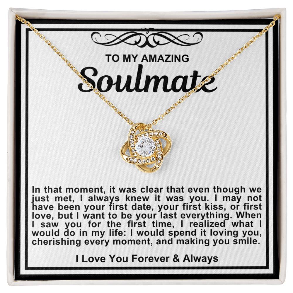 Soulmate Love Knot Necklace