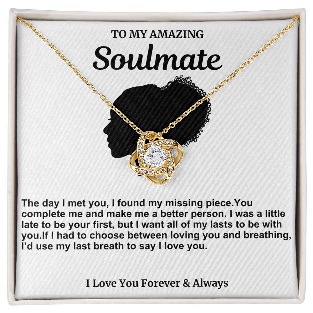 Soulmate Love Knot Necklace