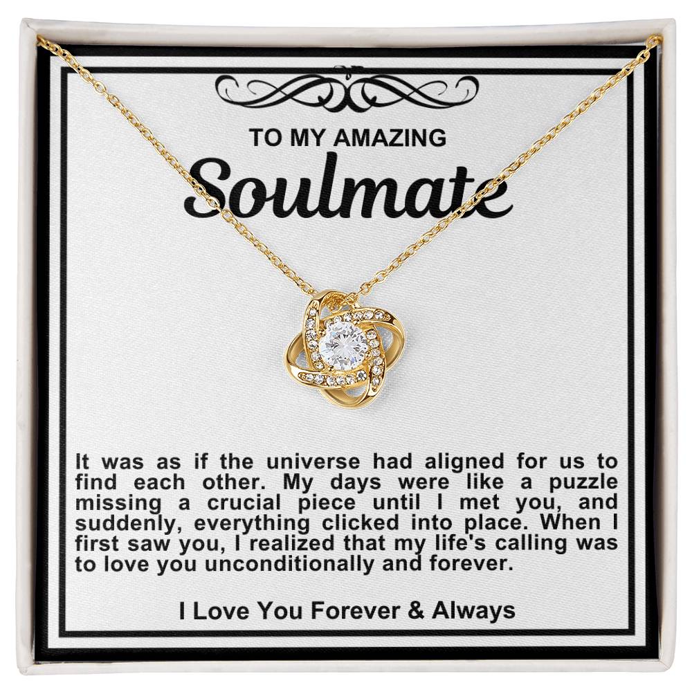 Soulmate Love Knot Necklace