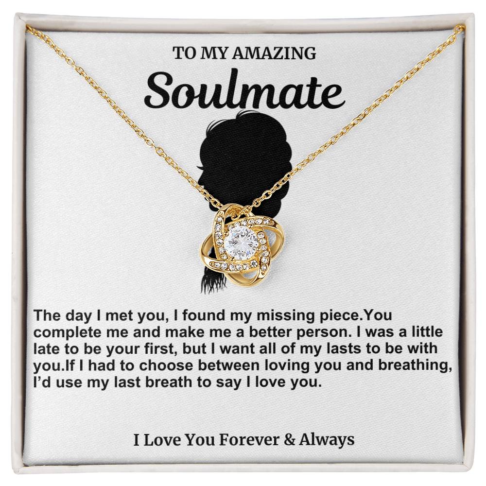 Soulmate Love Knot Necklace