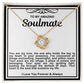 Soulmate Love Knot Necklace- You Hold The Key To My Heart