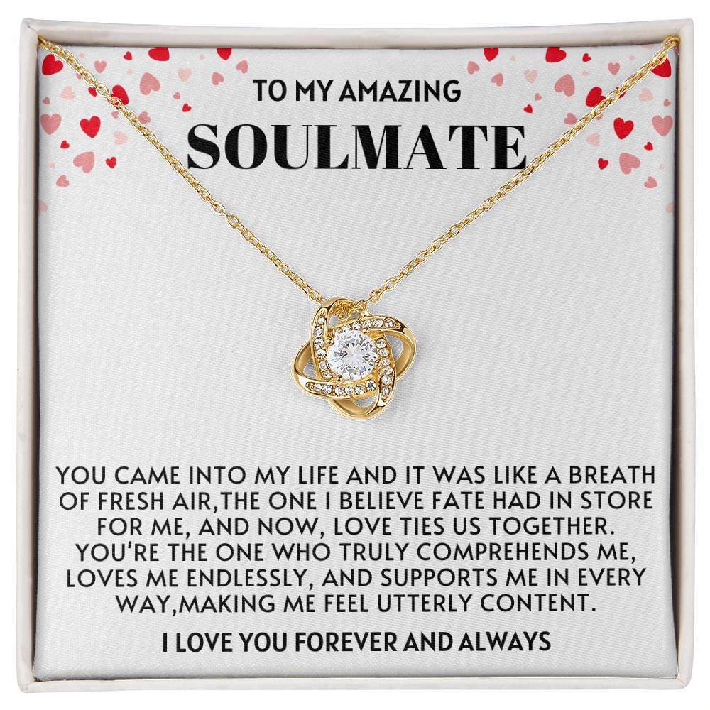 Soulmate Love Knot Necklace