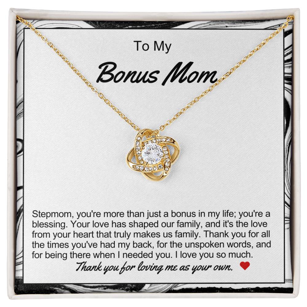 Bonus Mom Love Knot Necklace