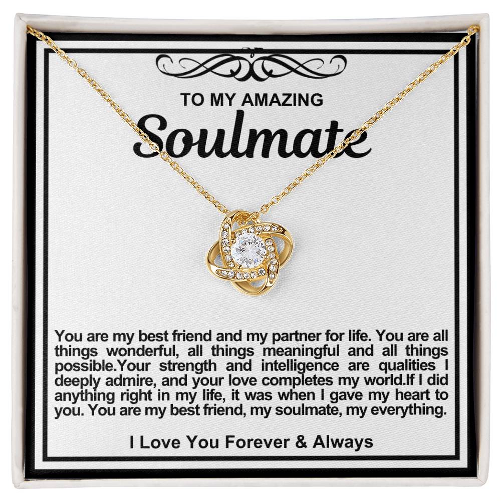 Soulmate Love Knot Necklace