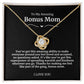 To My Amazing Bonus Mom Necklace