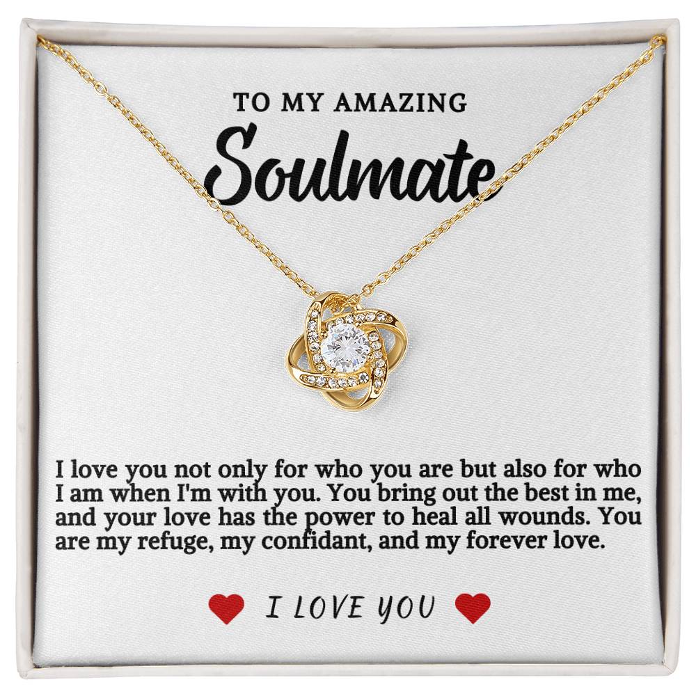 Soulmate Love Knot Necklace