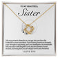 Sister Love Knot Necklace