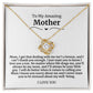 22 To My Amazing Mother Necklace