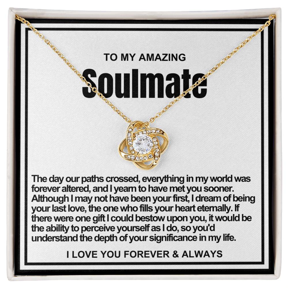 Soulmate Love Knot Necklace