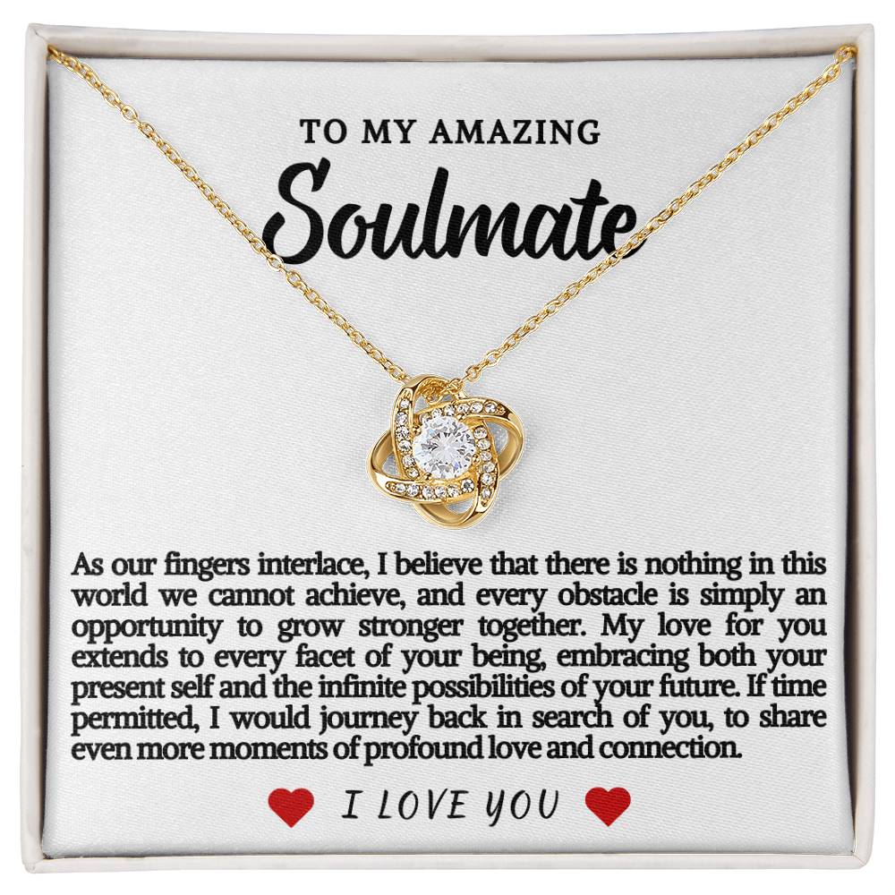 Soulmate Love Knot Necklace