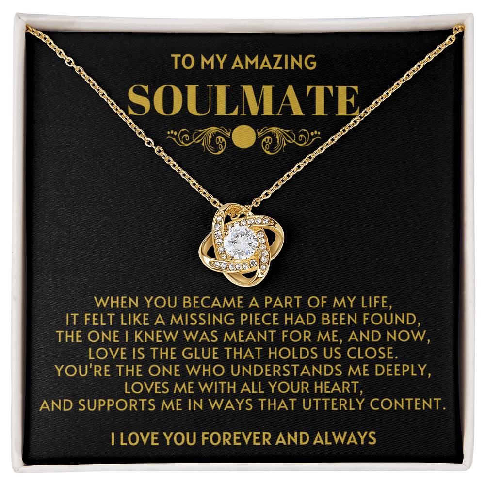 Soulmate My Missing Piece Necklace