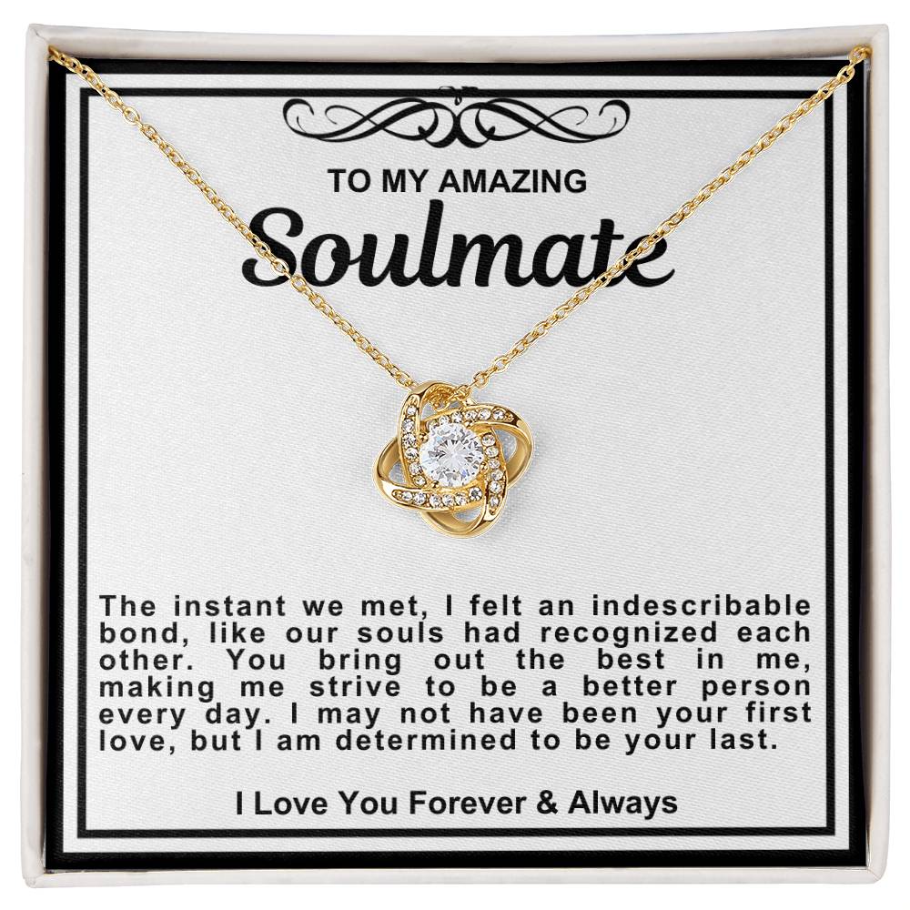 Soulmate Love Knot Necklace- Indescribable Bond