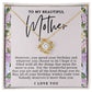 Mother Love Knot Birthday Necklace