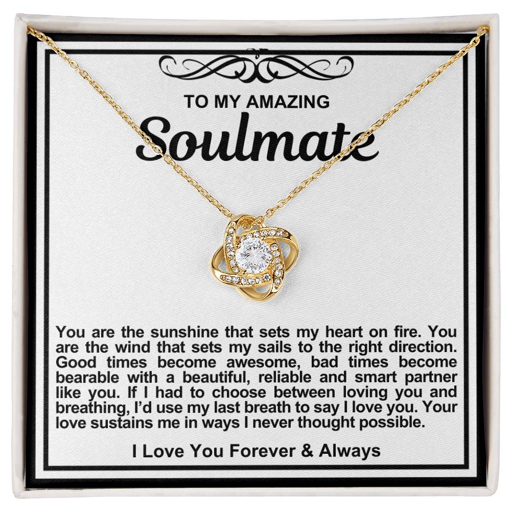 Soulmate Love Knot Necklace