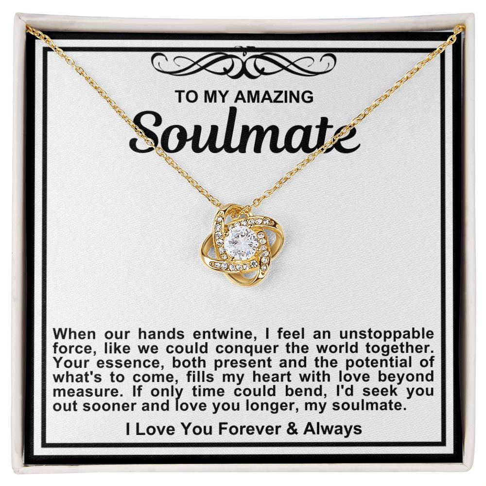 Soulmate Love Knot Necklace