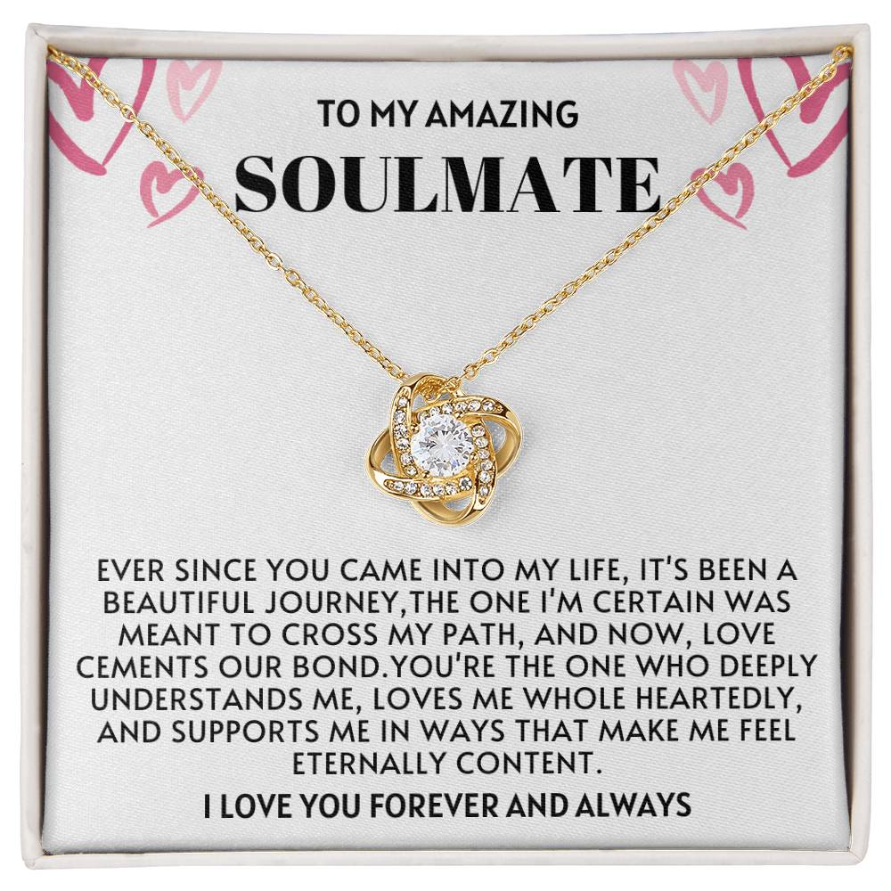 Soulmate Love Knot Necklace