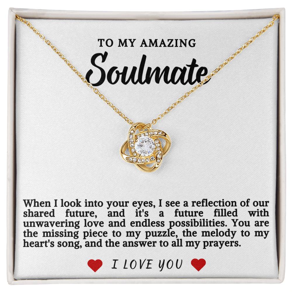 Soulmate Love Knot Necklace