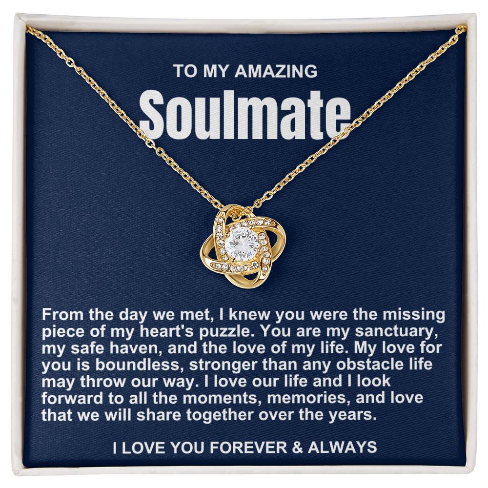 Soulmate Love Knot Necklace