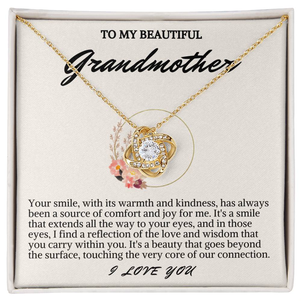 Grandmother Love Knot Necklace