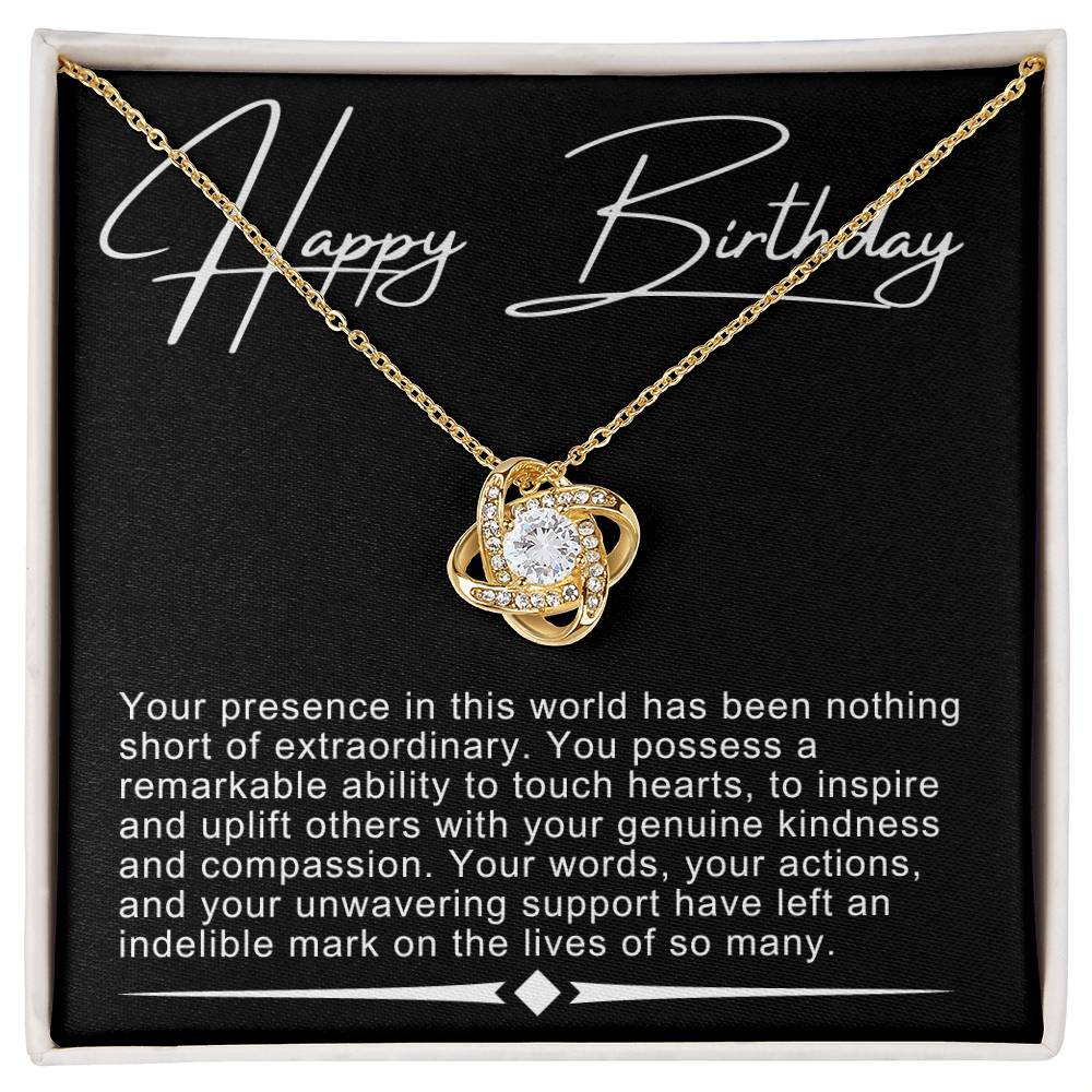 Happy Birthday Necklace