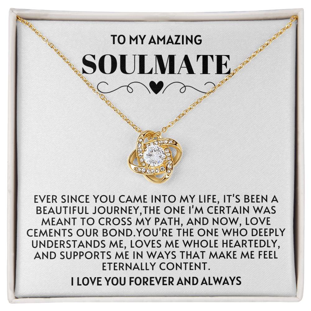 Soulmate Love Knot Necklace