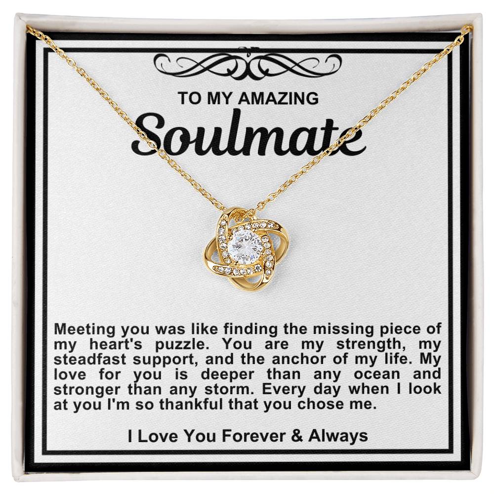 Soulmate Love Knot Necklace