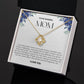 To My Amazing Mom Love Knot Necklace