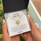 To My Amazing Mom Love Knot Necklace