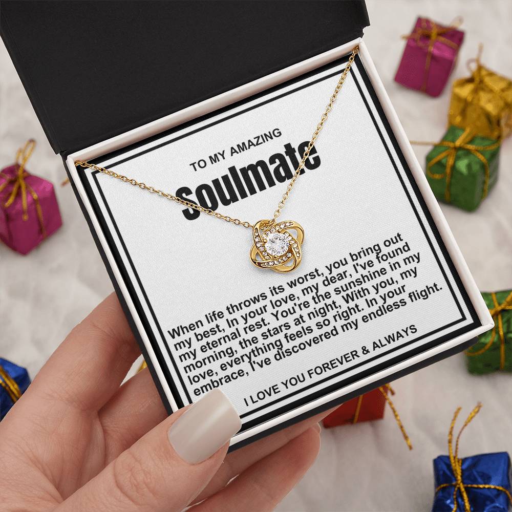 Soulmate Love Knot Necklace