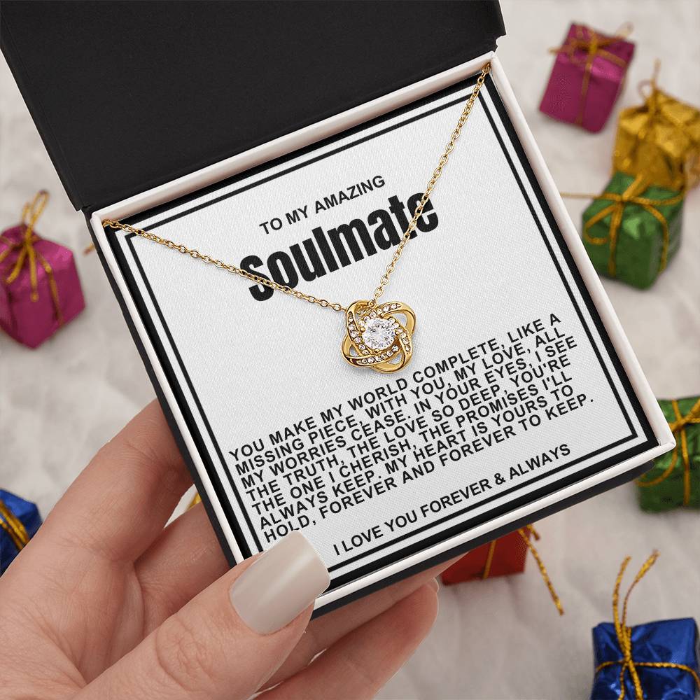 Soulmate Love Knot Necklace