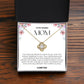 To My Amazing Mom Love Knot Necklace