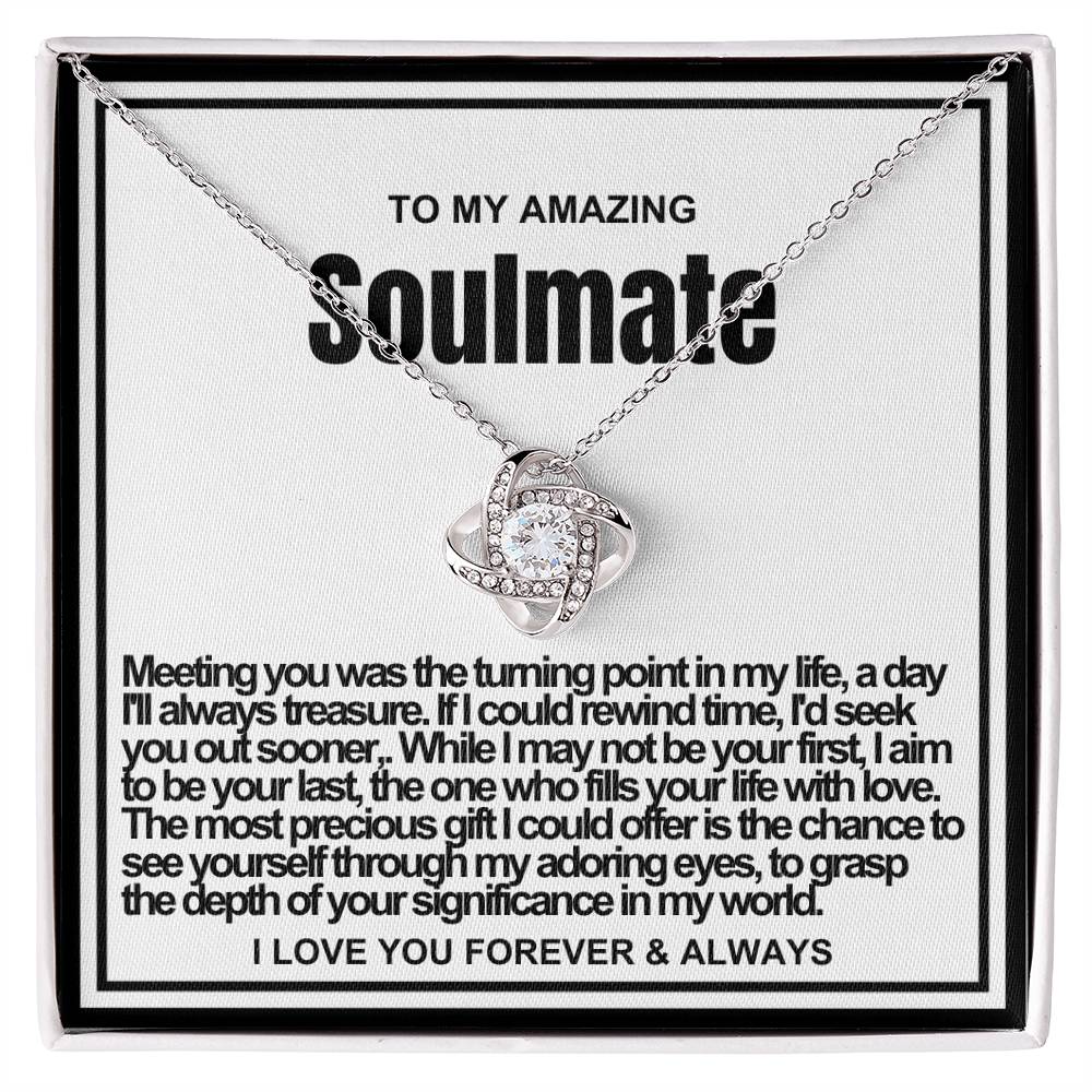 Soulmate Love Knot Necklace