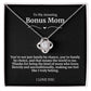 To My Amazing Bonus Mom Necklace