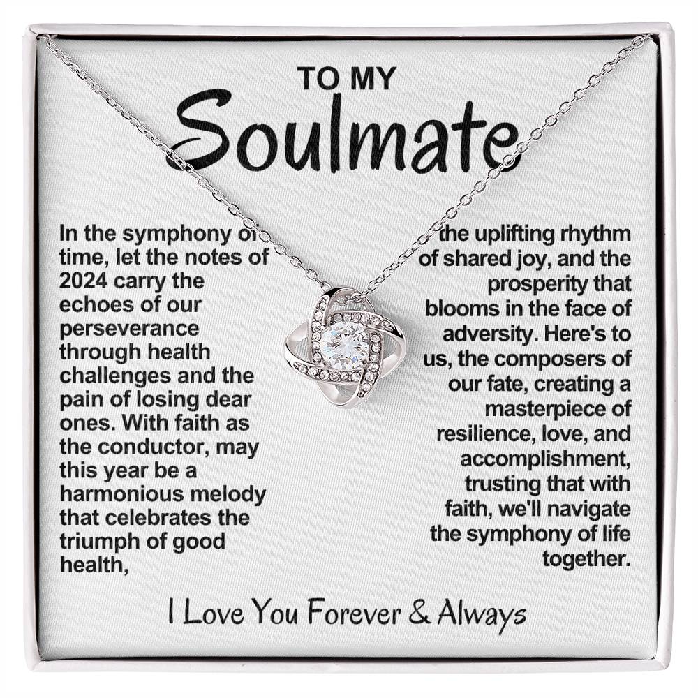 Soulmate Love Knot Necklace-The Composers of Our Fate