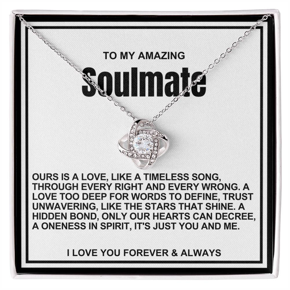 Soulmate Love Knot Necklace