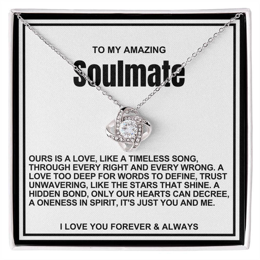 Soulmate Love Knot Necklace