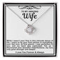Wife Love Knot Necklace