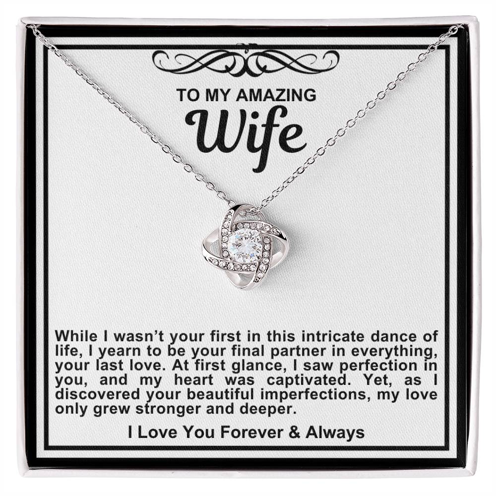 Wife Love Knot Necklace