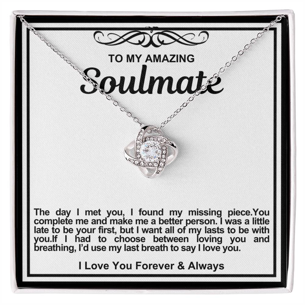 Soulmate Love Knot Necklace